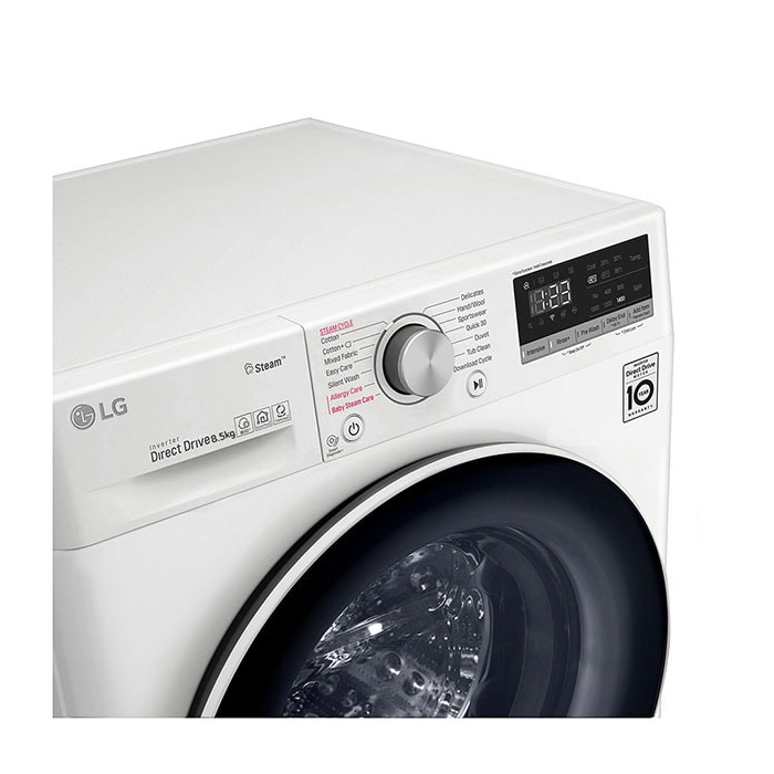 LG Mesin Cuci Front Loading 8.5 KG - FV1285S3WS